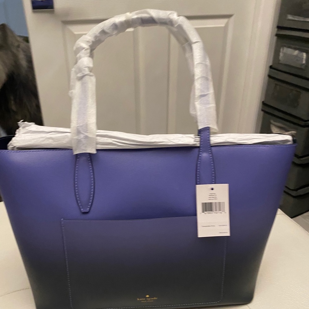 Kate Spade Adel night cap large tote New Purse